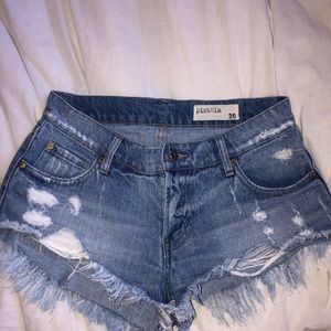 Pistola jean shorts